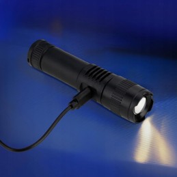 Ladattava LED-taskulamppu USB-C | 110 lm | Kompakti 9,5 cm
