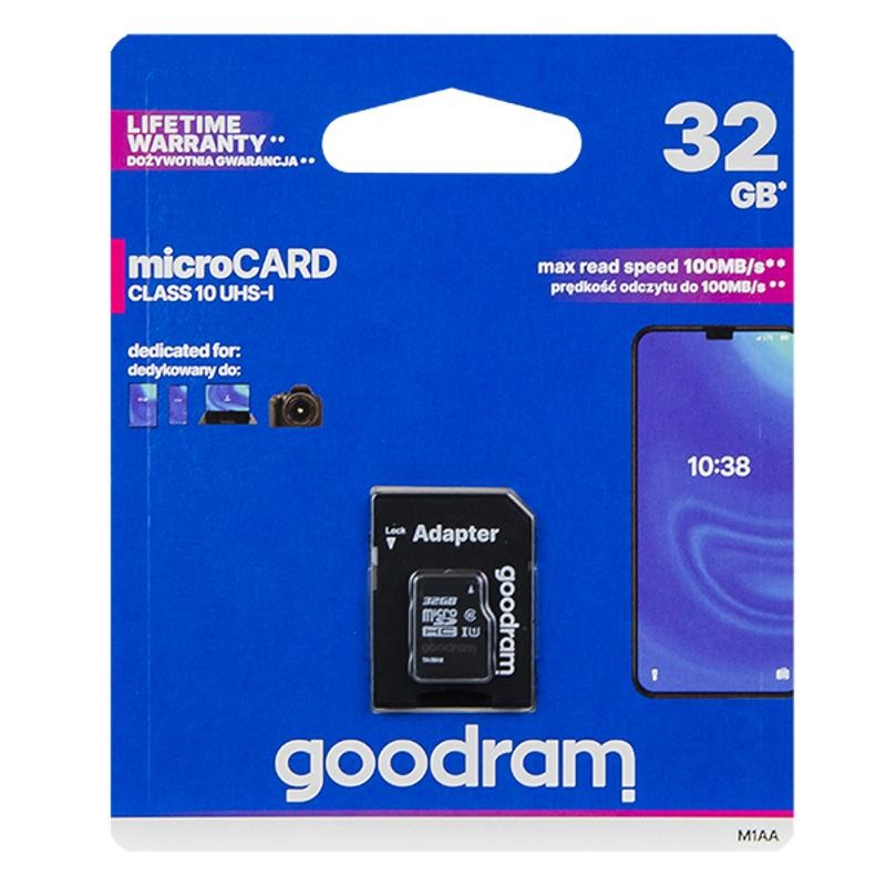 32GB microSDHC-muistikortti