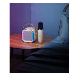 Langaton Karaoke-setti RGB | Bluetooth 5.3 | Äänenmuunnin