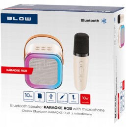 Langaton Karaoke-setti RGB | Bluetooth 5.3 | Äänenmuunnin