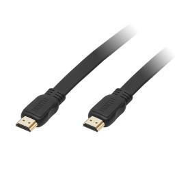 HDMI-kaapeli 2.0 Slim 1,5m | Kullattu liitin ja 4K-tuki