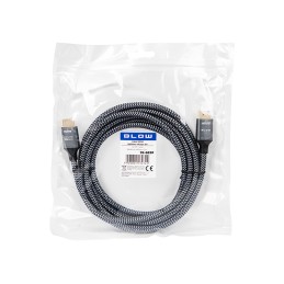HDMI-HDMI 8K SILVER 3m punottu | 48Gb/s | 8K/60Hz 4K/120Hz