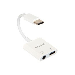 USB-C-adapteri 3,5 mm jack + USB-C-latausportti | DAC-sirulla