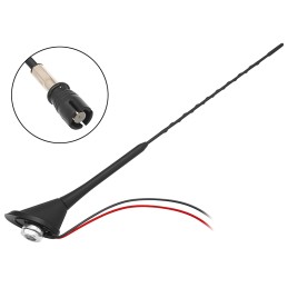 Autoantenni RAKU 2 | 40 cm masto | Audi Seat Skoda VW