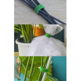 Kasvien sidontanauha Velcro 1cm x 5m | Kestävä tarranauha