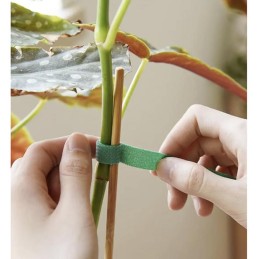 Kasvien sidontanauha Velcro 1cm x 5m | Kestävä tarranauha