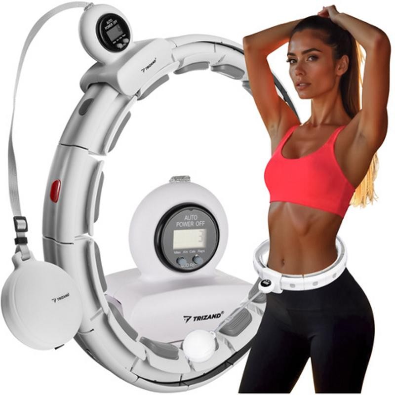 Älykäs Hula-vanne Painolla ja Laskurilla | Tehokas Kotitreeni