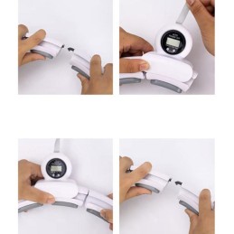 Älykäs Hula-vanne Painolla ja Laskurilla | Tehokas Kotitreeni