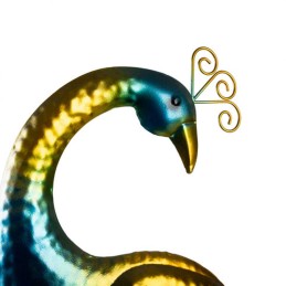 Aurinkokennovalaisin Riikinkukko | 40 LEDiä ja hämäräkytkin