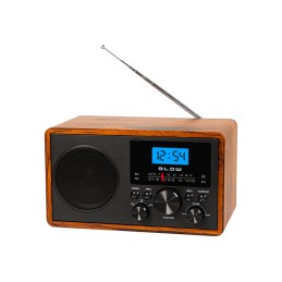 Pöytäradio Bluetooth BLOW RA9 V2 | AM/FM, USB, SD & Kello | 3" Kaiutin