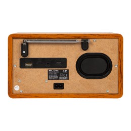 Pöytäradio Bluetooth BLOW RA9 V2 | AM/FM, USB, SD & Kello | 3" Kaiutin