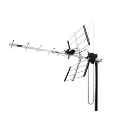 Ulkoinen DVB-T2-suunta-antenni | LTE-suodatin | 4K UltraHD | 11–14 dB