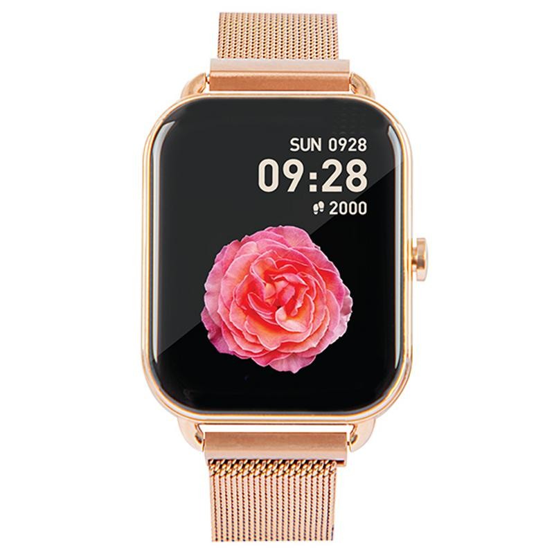 Naisten Smartwatch BLOW X16 Kultainen | Bluetooth-puhelut & IP68