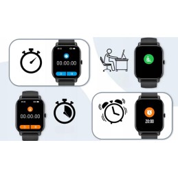 Smartwatch BLOW X18 AMOLED | Bluetooth-puhelut | IP68 | 2 ranneketta