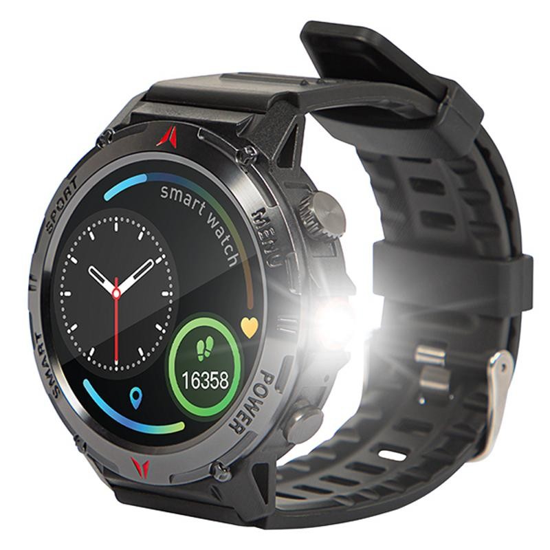 Miesten Smartwatch BLOW X21 Musta | Bluetooth-puhelut & IP68-suojaus