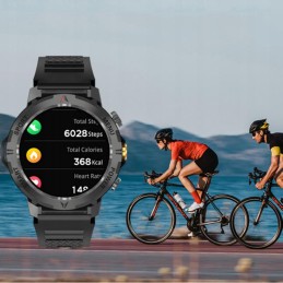 Miesten Smartwatch BLOW X21 Musta | Bluetooth-puhelut & IP68-suojaus