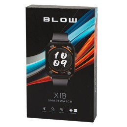 Smartwatch BLOW X18 AMOLED | Bluetooth-puhelut | IP68 | 2 ranneketta