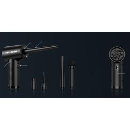 Paineilmapuhallin 68W | 51 000 RPM | 5 Suutinta