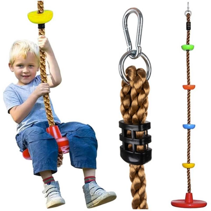 Kiipeilykeinu lapsille – 2-in-1, 100 kg, 25 mm köysi