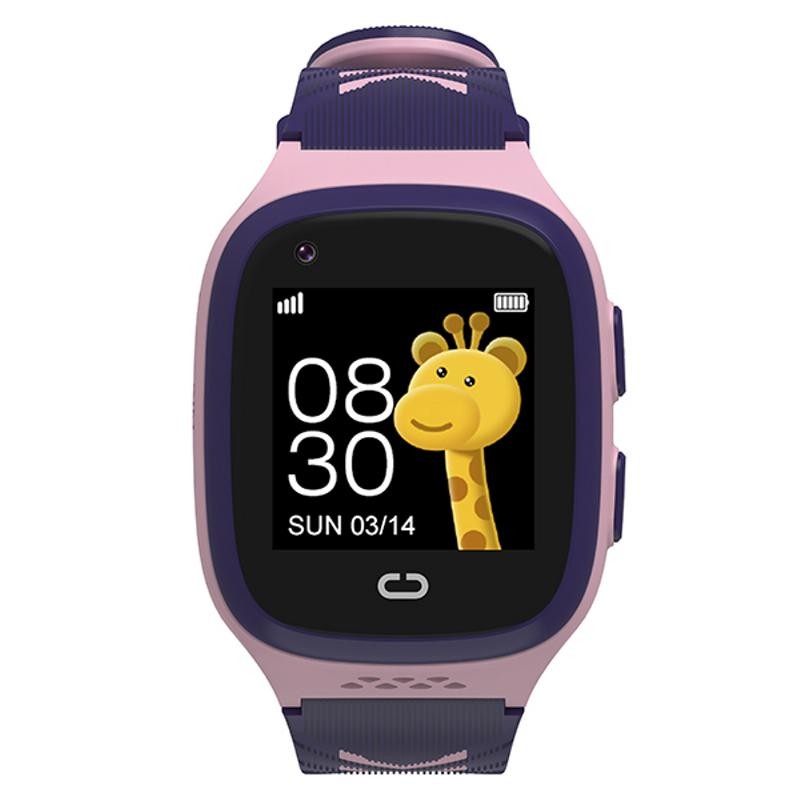 Kellopuhelin 4G GPS pinkki