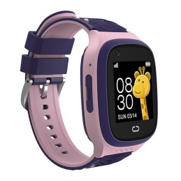 Kellopuhelin 4G GPS pinkki