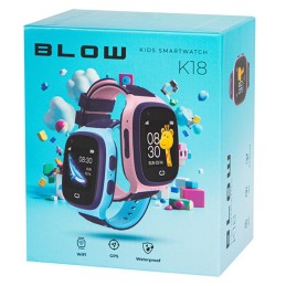 Kellopuhelin 4G GPS pinkki