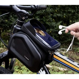 Vedenpitävä Pyörän Runkolaukku 7.2" Puhelimelle