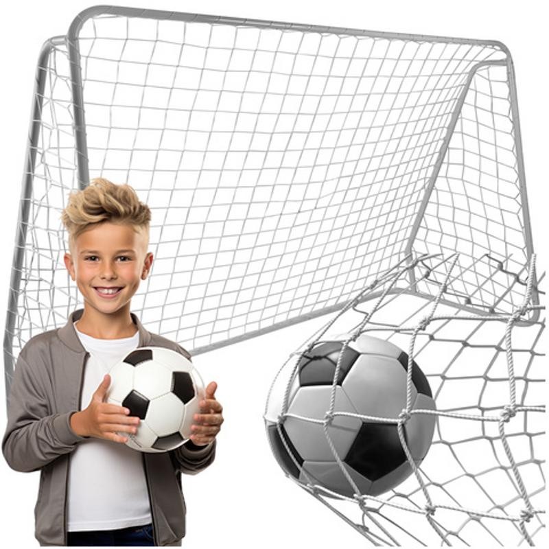 Vahvistettu Jalkapallomaalin Verkko 213x150cm | Säänkestävä HDPE