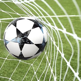 Vahvistettu Jalkapallomaalin Verkko 213x150cm | Säänkestävä HDPE