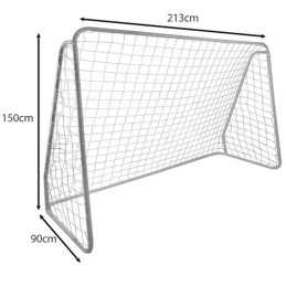 Vahvistettu Jalkapallomaalin Verkko 213x150cm | Säänkestävä HDPE