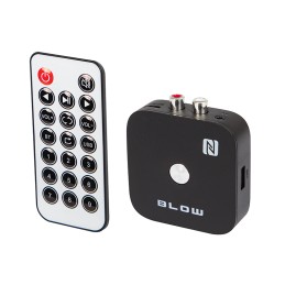 Bluetooth 5.3 -lähetin NFC | RCA & AUX | USB-toisto | Kaukosäädin