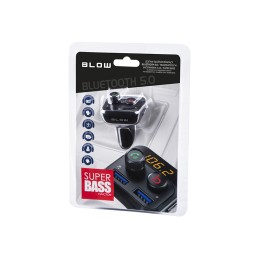 FM-lähetin Bluetooth 5.0 | Bassovahvistus | 2x USB 3.4A