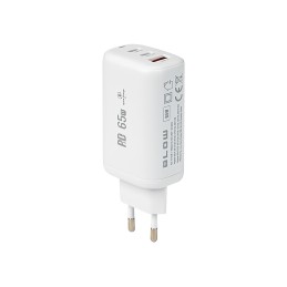 Verkkolaturi 3-porttinen | USB-C & USB-A | Quick Charge 4+