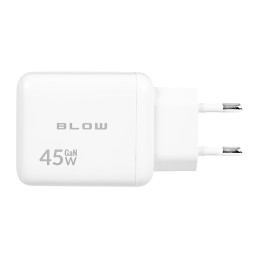 GaN-pikalaturi 45W | USB-C Power Delivery & QC 3.0