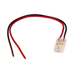 COB -liitin 8 mm johdolla | Työkaluton asennus | 14 cm