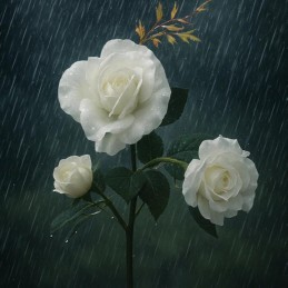 Aurinkokennovalaisin Ruusu 3 LED | GARDLOV Puutarhakoriste