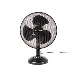 Pöytätuuletin 12" / 30 cm | 40W musta | 3 nopeutta