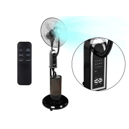 Lattiatuuletin kostuttimella