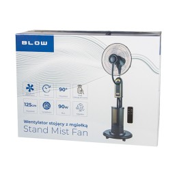 Lattiatuuletin kostuttimella