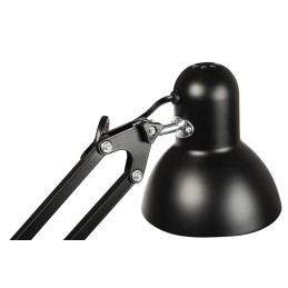 Työpöytävalaisin E27 | Jalustalla ja pöytäkiinnikkeellä | Musta