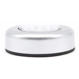 Painettava LED-valaisin pyöreä | Tarrakiinnitys | Paristokäyttöinen