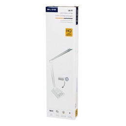 LED-työpöytävalaisin Qi-latauksella 10W | USB