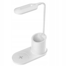 LED-pöytälamppu BLOW LB-14 | Langaton 10W lataus | USB-portti