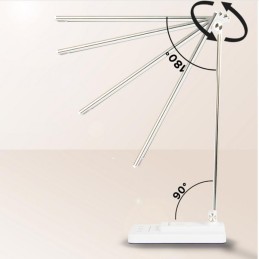 LED-työpöytävalaisin Qi-latauksella 10W | USB
