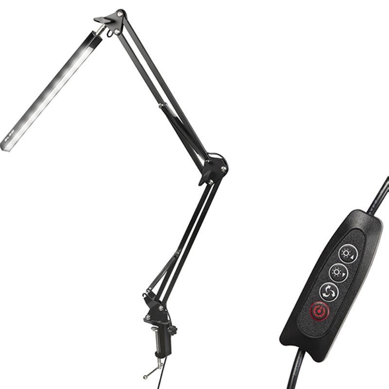 LED-arkkitehtivalaisin 12W | 3 värilämpötilaa | Säädettävä varsi | USB