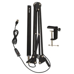 LED-arkkitehtivalaisin 12W | 3 värilämpötilaa | Säädettävä varsi | USB