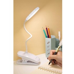 LED-pöytävalaisin LB-11 klipsillä | Eye Protection | 5000K valo