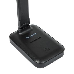 Musta LED-pöytävalaisin LB-19 | USB-C ja puhelinteline | Eye Protection