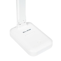 Valkoinen LED-pöytävalaisin LB-19 | USB-C ja puhelinteline | Eye Protection