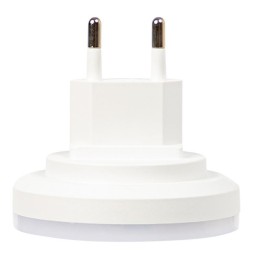 Pyöreä LED-yövalo hämärätunnistimella 0,5W | Valkoinen